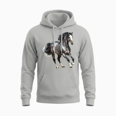 Beautiful Horse for a Horsewoman Unisex Hoodie - Ash