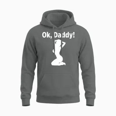 Kinky Slave Wife Bdsm Fetish Daddy Unisex Hoodie - Graphite Heather