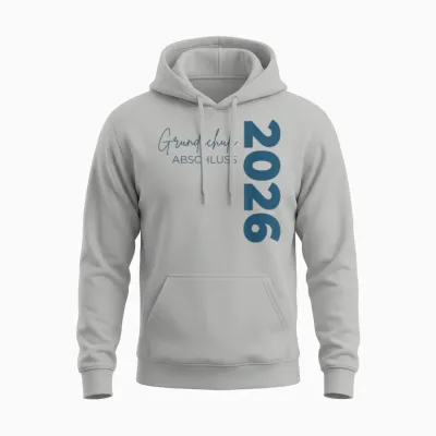 Grundschule Abschluss 2026 Schulwechsel 4. Klasse Abschied Unisex Hoodie - Ash