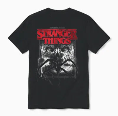 Stranger Things Vecna Mindflayer Unisex T-Shirt - Black