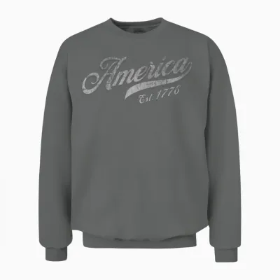 America Est. 1776 Unisex Sweatshirt - Graphite Heather