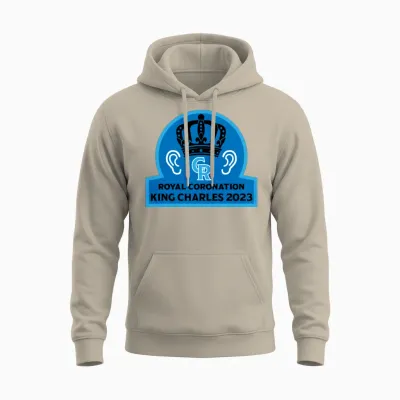King Charles Iii Crowned King 2023 Unisex Hoodie - Sand