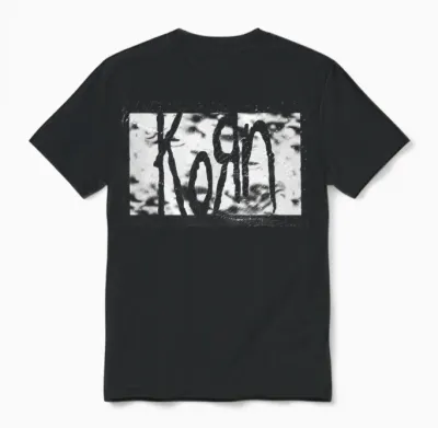 Korn Gritty Logo Unisex T-Shirt - Black
