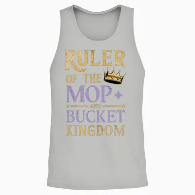 School Custodian School Staff Janitor Unisex Tank Top - Ash