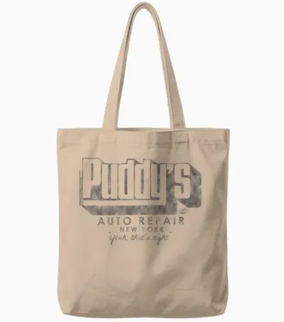 Seinfeld Puddy's Auto Repair New York Funny 90's Tv Show Tote Bags - Natural