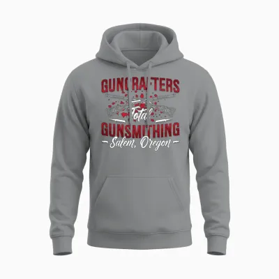 Gunsmith Guncrafters Total Loves Pistol Gunsmiths Unisex Hoodie - Sport Grey