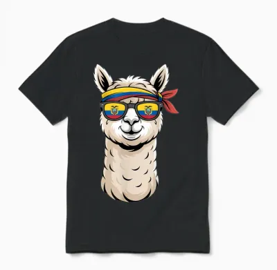 Drapeau De L'équateur Fierté équatorienne Unisex T-Shirt - Black