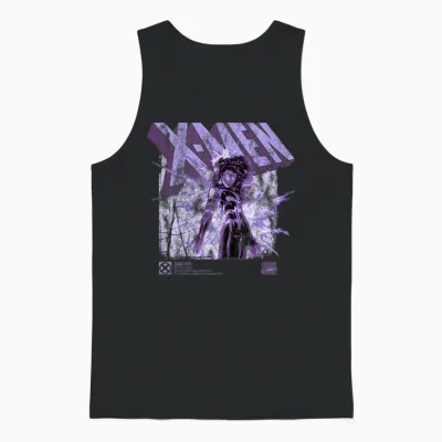 Marvel X-Men Jean Grey Info Unisex Tank Top - Black