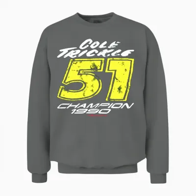 51 Cole Trickle Logo Unisex Sweatshirt - Graphite Heather