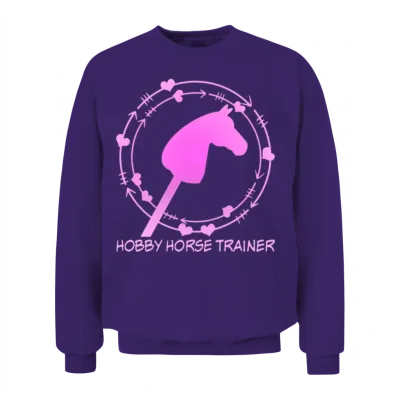Hobby Horse Hobbyhorse Hobby Horsing Unisex Sweatshirt - Purple