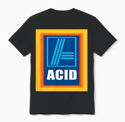 Acid - Your Trip Market - Lustiges Techno Design Für Ravers Unisex T-Shirt - Black