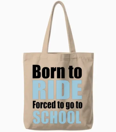 Horse Tote Bags - Natural