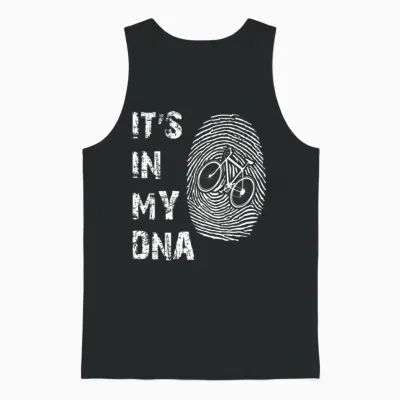 It S in My Dna Presents for Bike Lovers Gifts Unisex Tank Top - Black