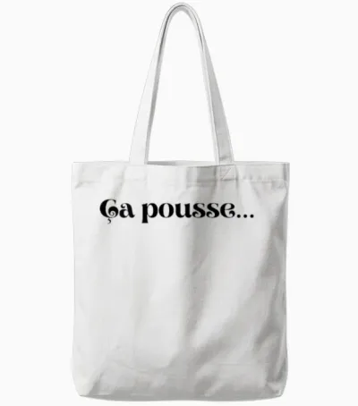 T-Shirt That Measures the Length of the Hair. Long Hair T-Shirt, White, S Tote Bags - White