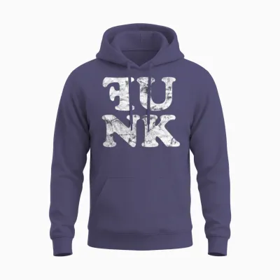 Funk Music Retro Unisex Hoodie - Heather Sport Dark Navy