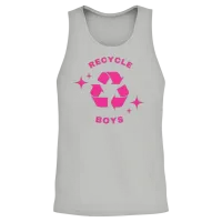 Recycle Boys Y2k Aesthetic Unisex Tank Top - Ash – 2
