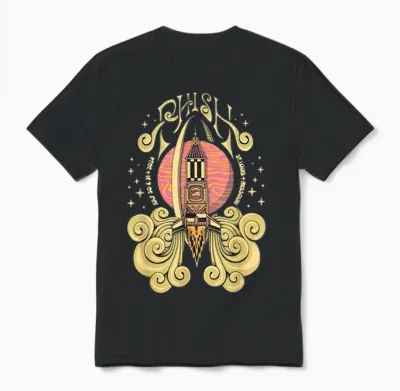Phish Store Summer Tour Unisex T-Shirt - Black