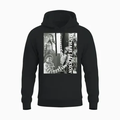 Michael Jackson 012 Unisex Hoodie - Black