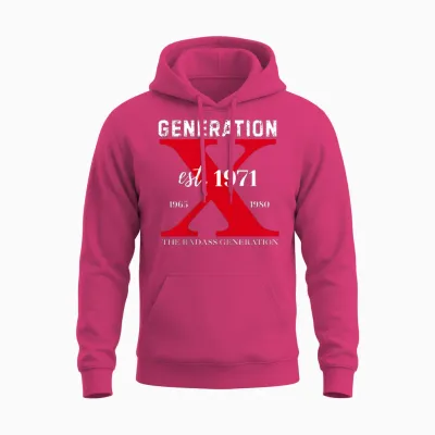 Génération X 1971 : Avant Que Vous Ne Soyez Tous Nés, Sissie, Skull Unisex Hoodie - Heliconia