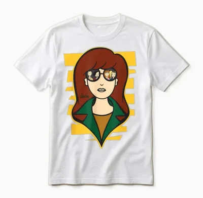 Mademark X Daria - Daria - Reflection Unisex T-Shirt - White