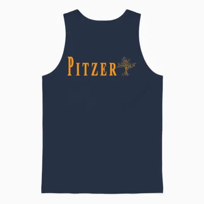 Pitzer Unisex Tank Top - Navy