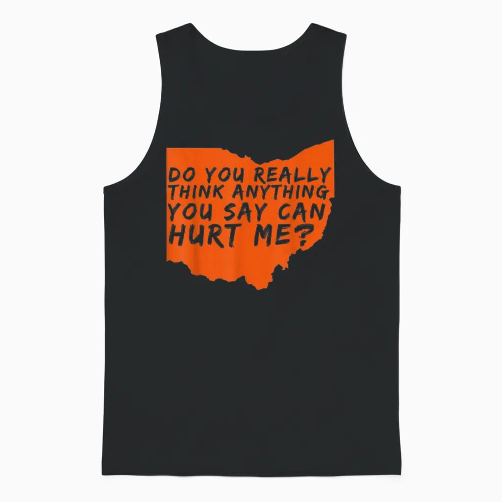 Being a Cleveland Fan T-Shirt - Funny Sports Unisex Tank Top in Black