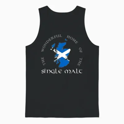 Home of the Single Malt Für Whiskey Liebhaber Und Genießer Unisex Tank Top - Black