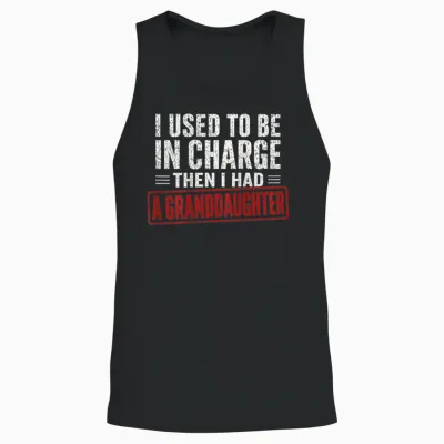 (on Back) Unisex Tank Top - Black