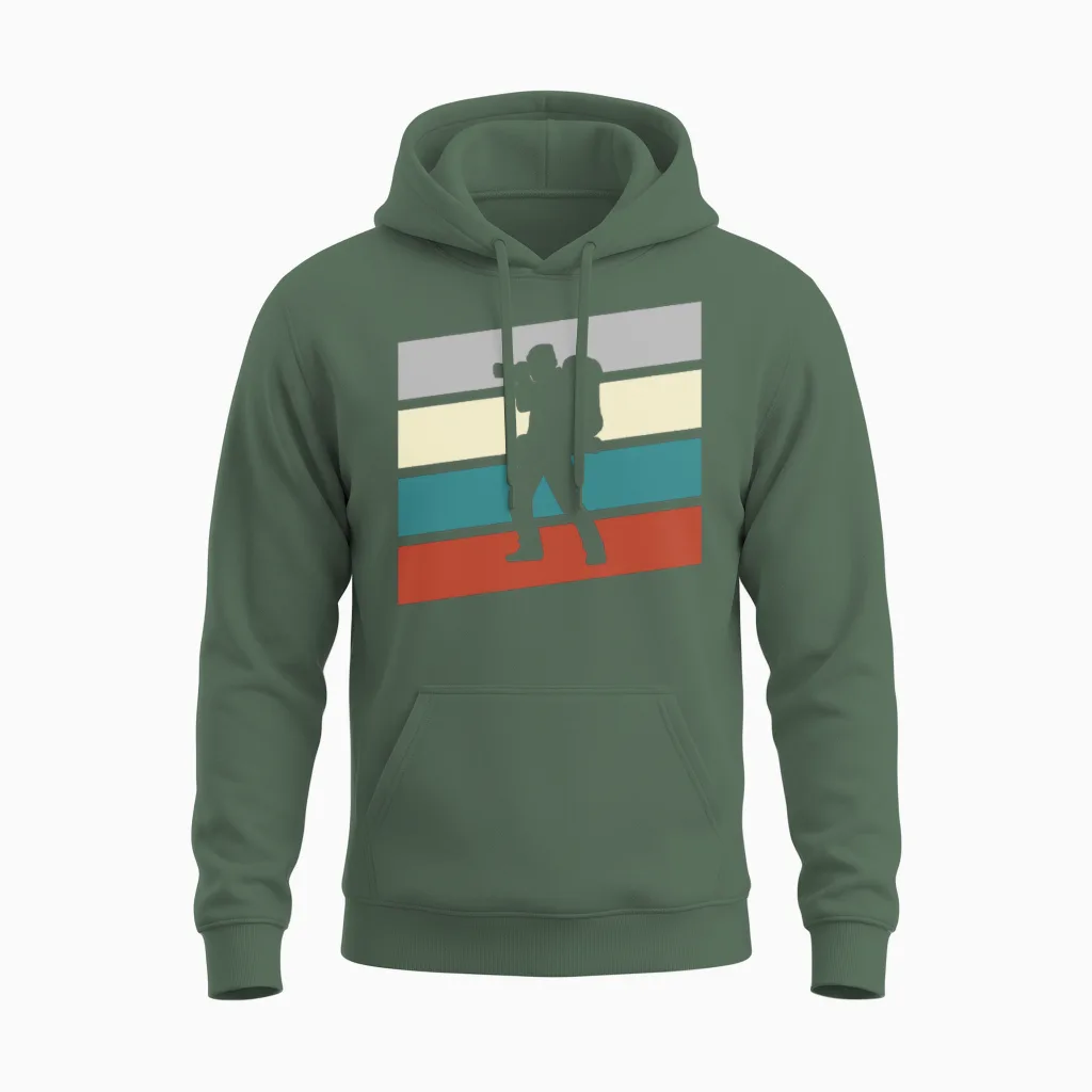 Photographer Retro Photography Gift Unisex Hoodie in Military Green
