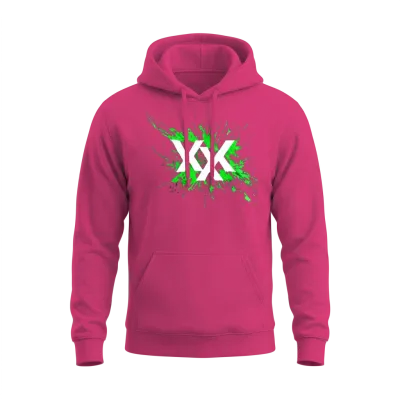 Street Culture Grunge Style Unisex Hoodie - Heliconia