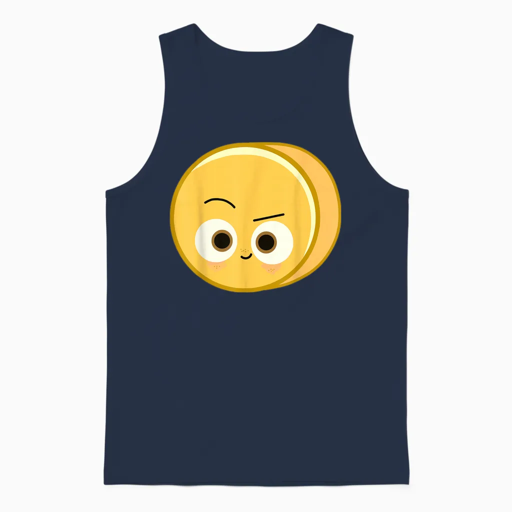 Cute Good Egg Teacher Halloween Costume Group the Big Cheese Unisex Tank Top in Navy