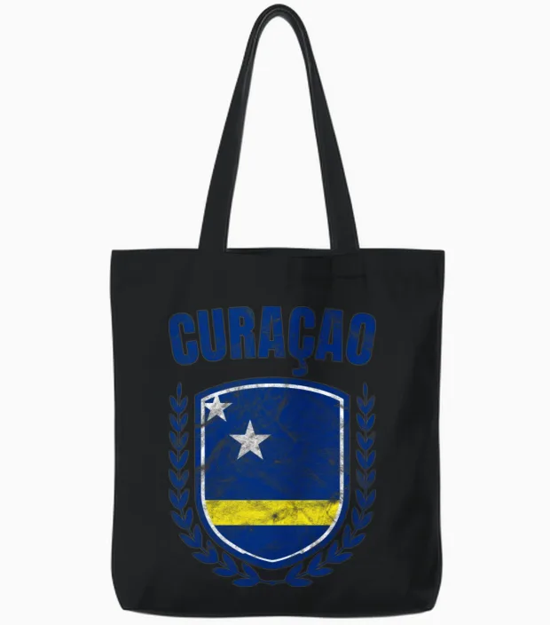 Curaçao Tote Bags in Black
