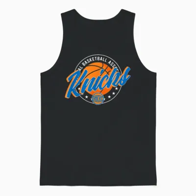 Ballon Officiel De La Nba New York Knicks Unisex Tank Top - Black