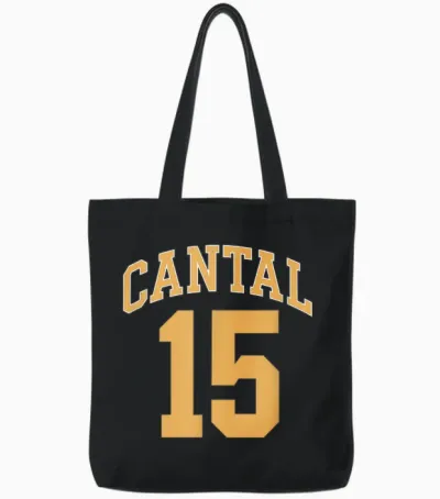 Cantal 15 T-Shirt, Black, S Tote Bags - Black