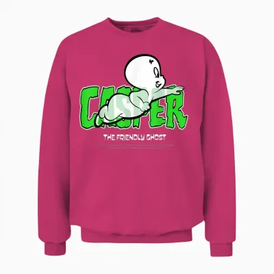 Casper Movie Merch the Friendly Ghost Classic Unisex Sweatshirt - Heliconia