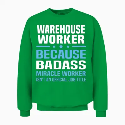 Warehouse Worker Unisex Sweatshirt - Irish Green
