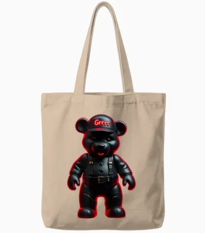 I Love Bears! Fun, Funny, Bold, Ox, Sexy, Gay, Teddy Tote Bags - Natural