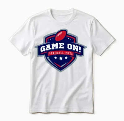 Game on - Football 2024 Unisex T-Shirt - White
