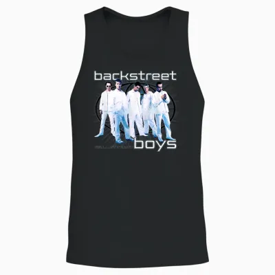 Backstreet Boys Millenium Globe Unisex Tank Top - Black