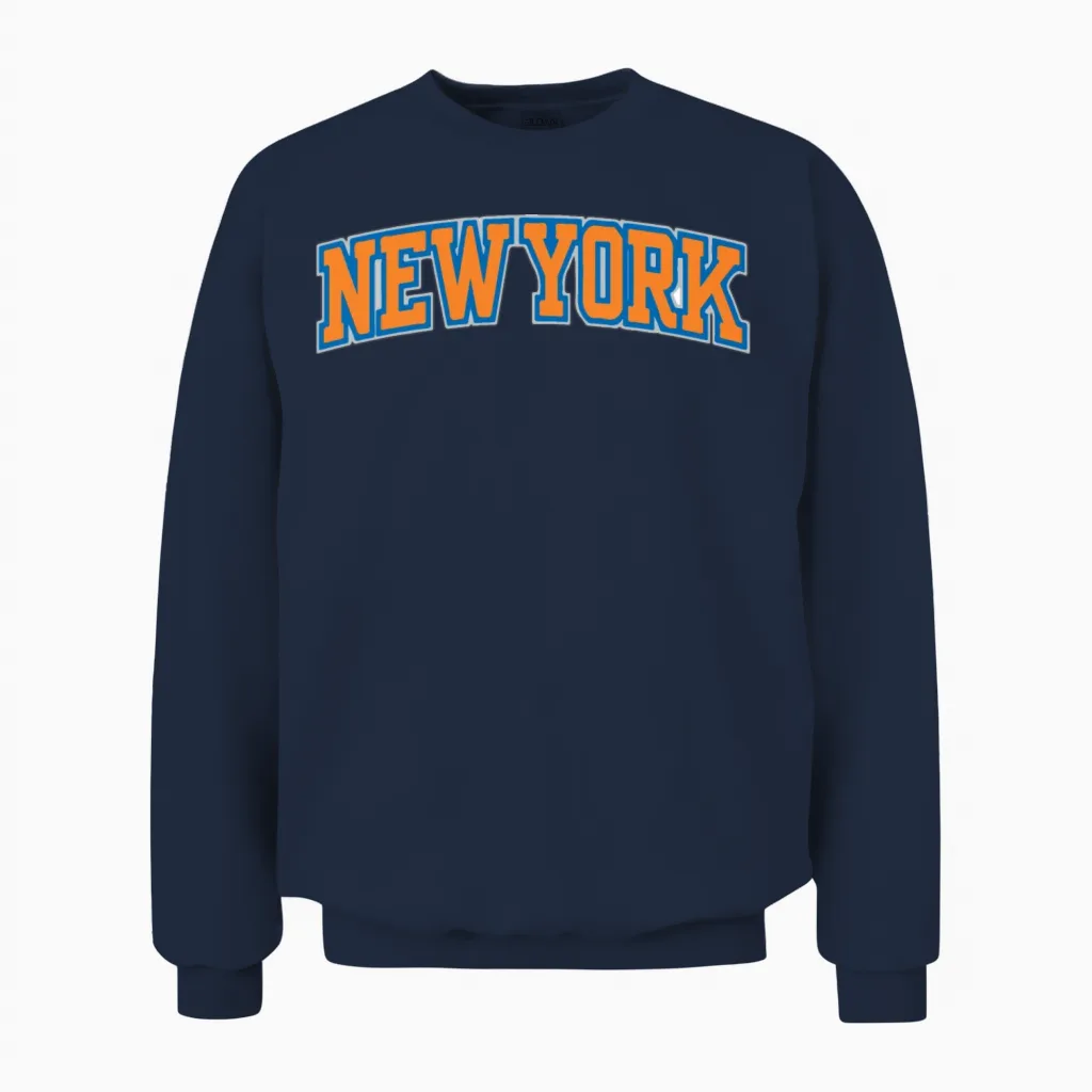 New York Unisex Sweatshirt in Navy