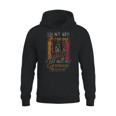 Dog Dog Sports Dog Owners Guard Dog Unisex Hoodie - Black