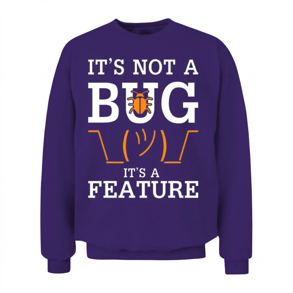 Funny Programmer Coder Software Engineer Funny Unisex Sweatshirt - Purple