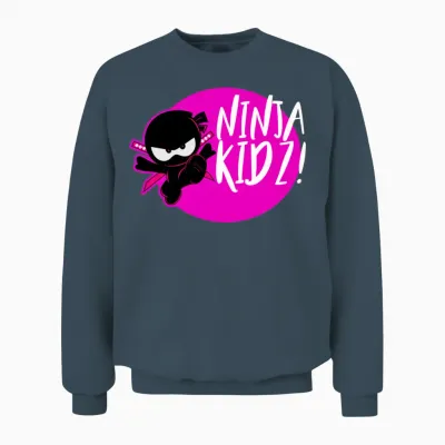 Ninja Kidz Tv Unisex Sweatshirt - Dark Heather
