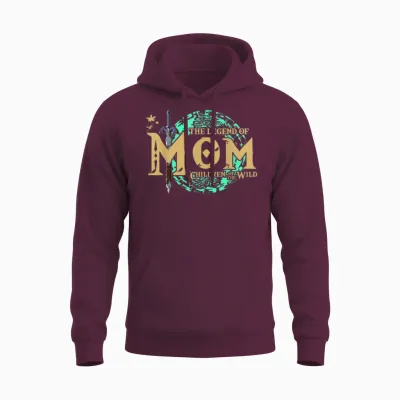 Die Legende Von Mama Children of the Wild Mother's Day Unisex Hoodie - Maroon
