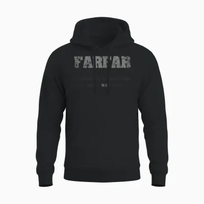 Mens Swedish Farfar Funny Definition Grandpa Gift Unisex Hoodie - Black