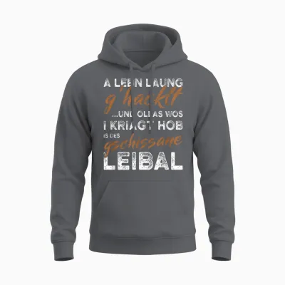 Pension 2026 Ein Leben Lang Gearbeitet Pensionisten Unisex Hoodie - Charcoal