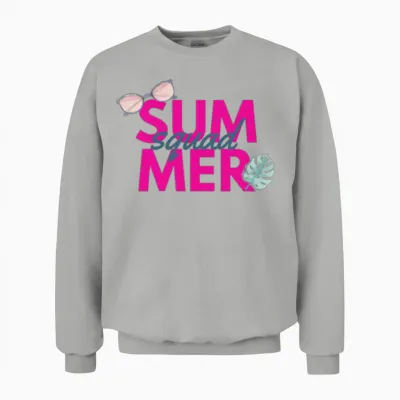 Summer Squad T-Shirts Unisex Sweatshirt - Ash
