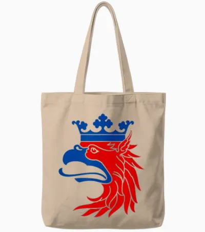 Scania Schweden-Wappen-Flagge, Griffin Tote Bags - Natural