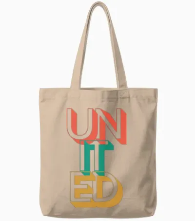 Retro United Tote Bags - Natural