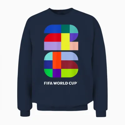 Fifa World Cup26 Event Colors Unisex Sweatshirt - Navy